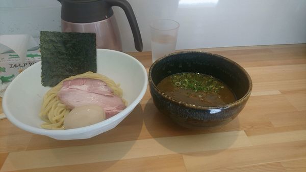 「濃厚つけ麺 味玉」@麺処しろの写真