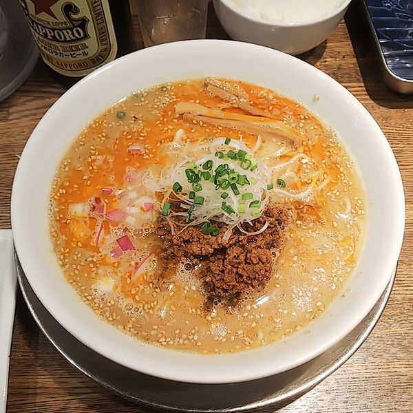 「【1周年記念限定】胡麻辣面」@Tomboの写真