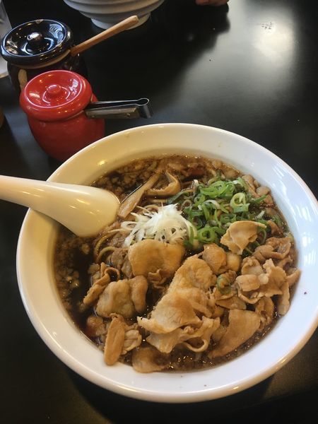 「豚しゃぶブラック」@大津家の写真