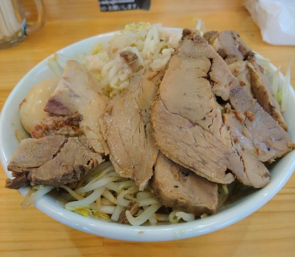 「ど豚骨ラーメン豚増し ラーパス味玉」@宮二郎の写真