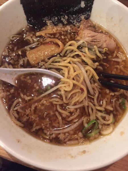 「超濃厚！背脂スープ☆」@野方ホープ 目黒店の写真