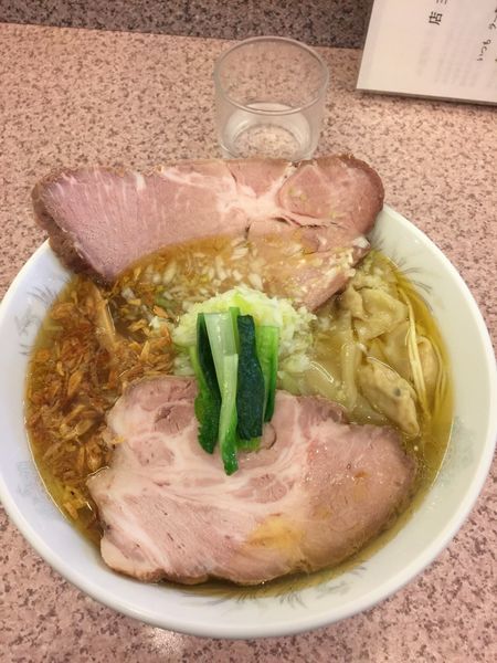 「塩ねぎチャーシュー麺」@ラー麺専門店 こしがやの写真