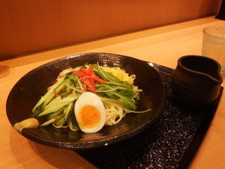 「冷やし中華（ごまだれ）」@浪花そばの写真