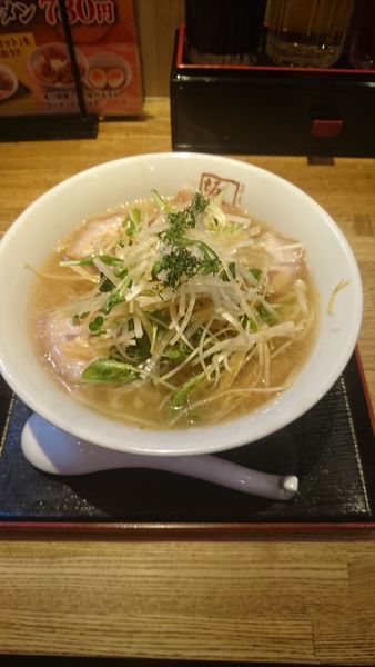 「みぞれラーメン」@喜多方ラーメン 坂内 石川町店の写真