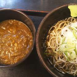 かけそば　320円＋カレー（クーポン）