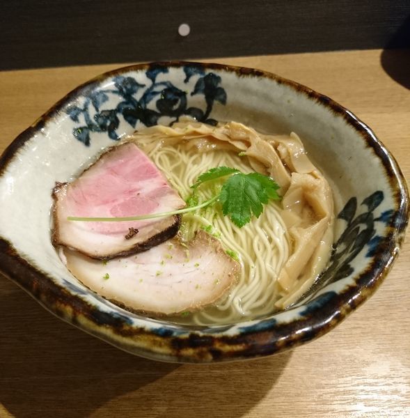 「ゆず塩そば ラーパスメンマ増し」@麺屋 椿丸の写真