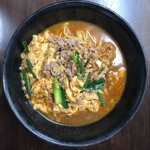 「にんにくラーメン1辛」@ぼっけもんの写真