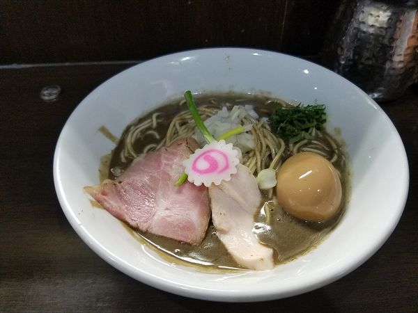 「味玉濃密そば(980円)」@中華そば いづるの写真