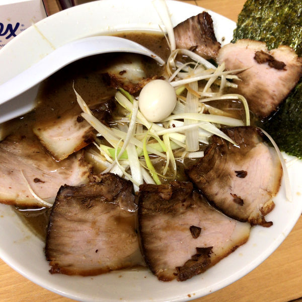 「味噌ネギチャーシュー　1,000円　特濃　200円」@らぁめん廣の写真
