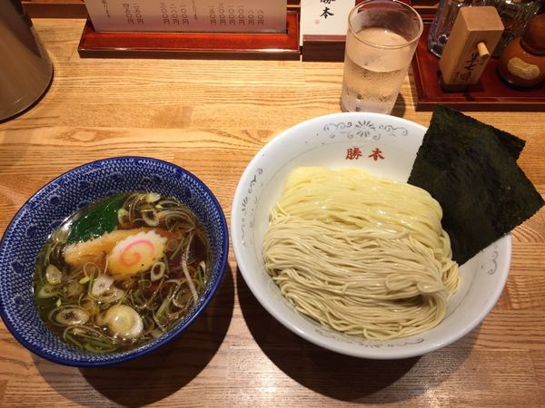 「清湯つけそば（830円）」@つけそば 神田勝本の写真