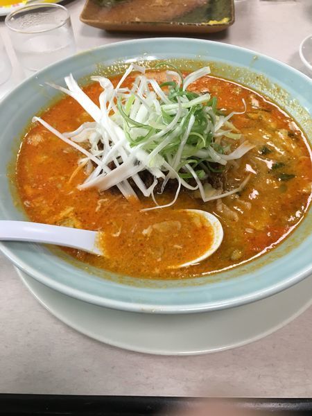 「野菜たっぷり味噌担々麺(大盛):970円」@ファミリーレストラン123の写真