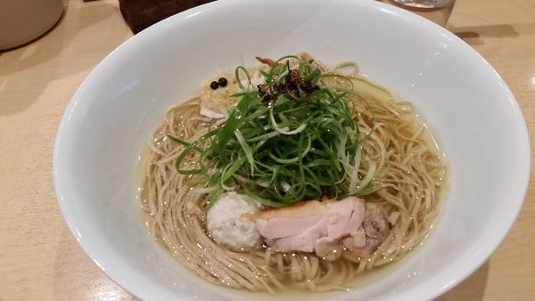 「塩そば　1000円」@饗 くろ㐂の写真