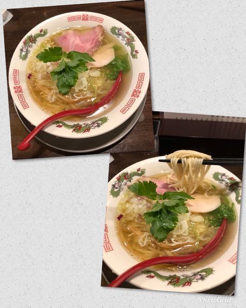 「8/29メニュー: 塩生姜そば ¥800」@立ち呑み居酒屋 金町製麺の写真