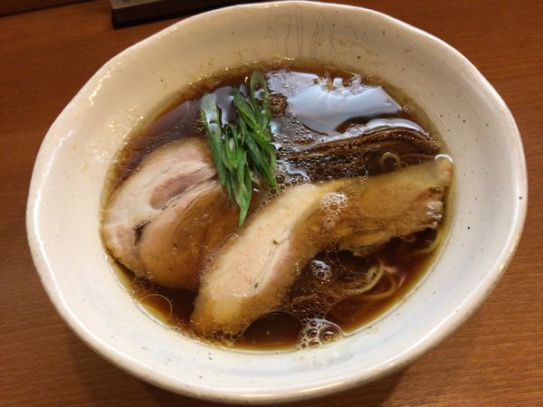 「中華そば　鶏・豚　醤油」@中華そば うえまちの写真