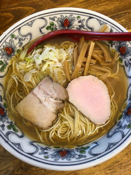 「貝そば 800円」@くじら食堂の写真