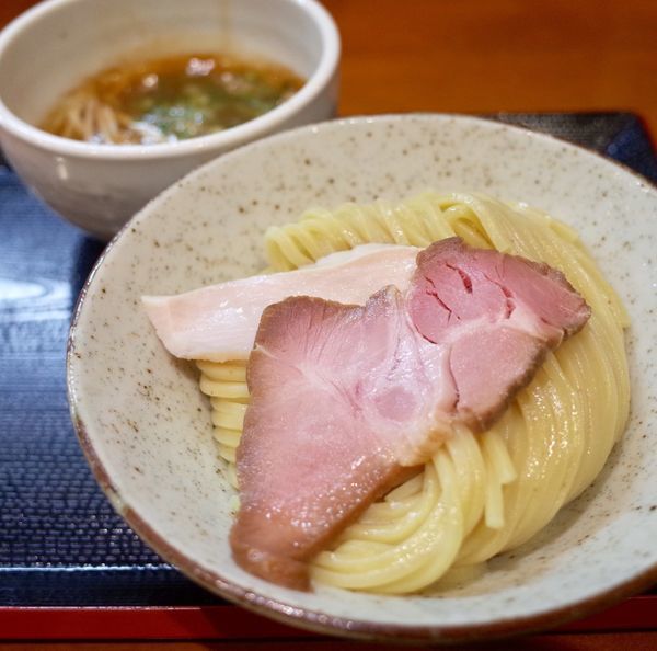 「つけそば…850円、チーズリゾット…＋150円」@つけ麺 舞の写真