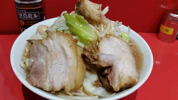 「小ラーメン、うずら」@ラーメン二郎 西台駅前店の写真