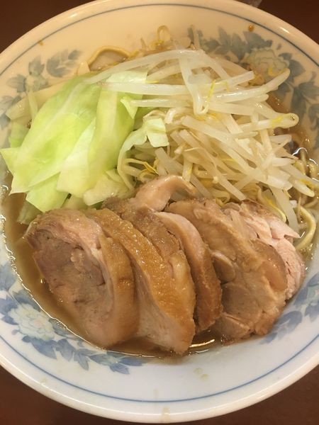「限定ブタ増しラーメン」@らーめん陸の写真