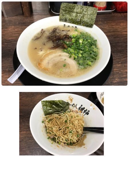 「らーめん 690円」@博多長浜らーめん 楓神の写真