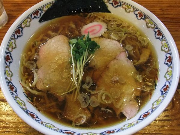 「手打ち中華そば（650円）」@手打ち中華そば 和屋の写真