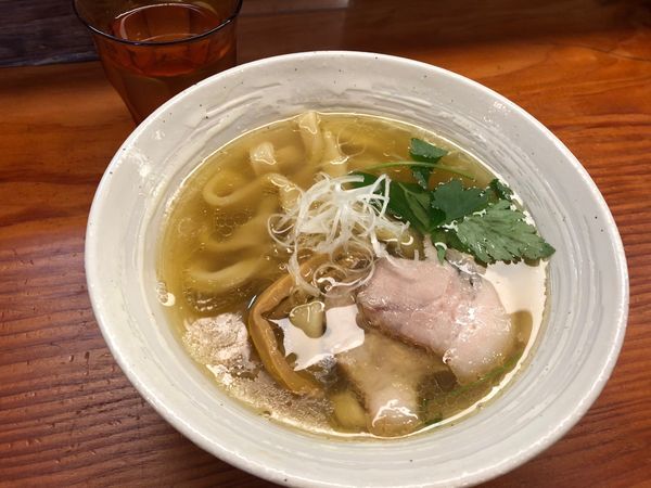 「塩ラーメン」@純手打ち 麺と未来の写真
