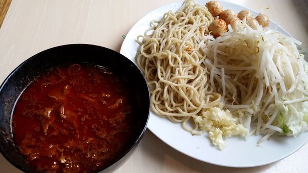 「火の頂　つけ麺」@蒙麺 火の豚の写真