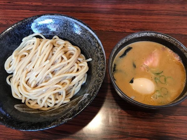 「煮干しつけ麺 +味玉」@麺屋 ひな多の写真