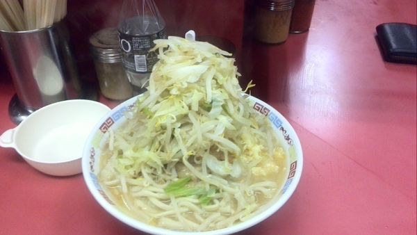 「大ラーメン800円」@ラーメン二郎 ひばりヶ丘駅前店の写真