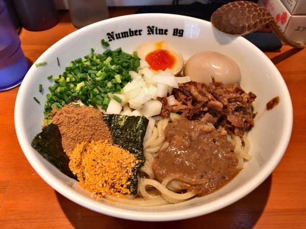 「油そば」@麺Dining Number Nine 09の写真