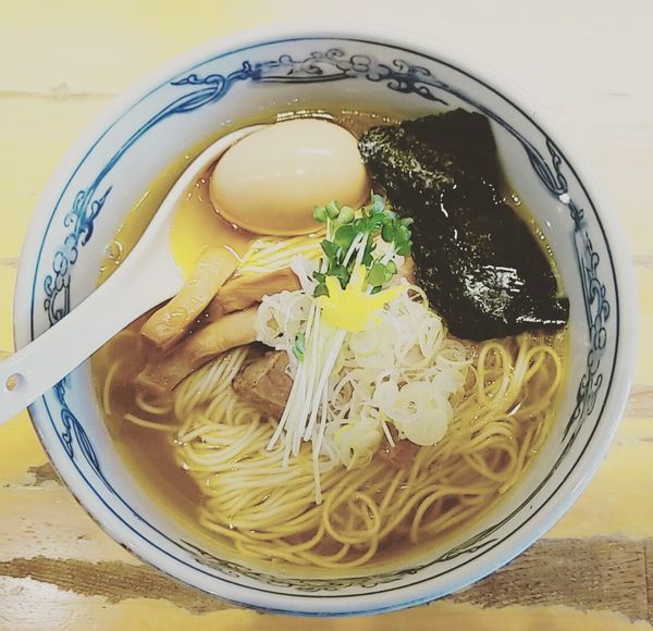 「塩ラーメン+味玉」@らーめん いまるやの写真