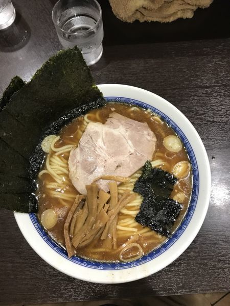 「ラーメン (並) 800円 + のり 100円」@中華そば べんてんの写真