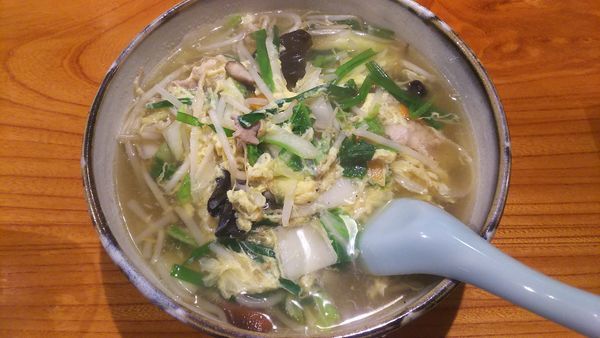 「野菜そば  950円」@だるまやの写真