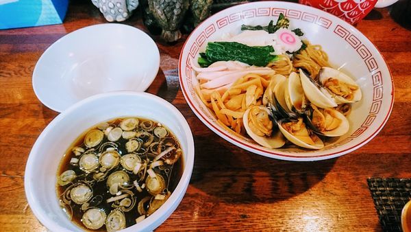 「はまぐりざる中華」@麺酒処 ふくろうの写真