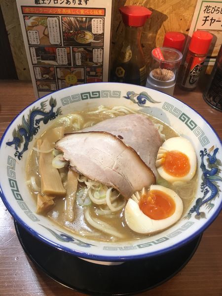 「こく煮干し  ➕ 味玉」@長尾中華そば 東京神田店の写真