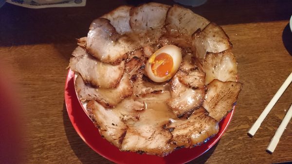 「焼豚ラーメン肉盛」@焼豚ラーメン 三條の写真