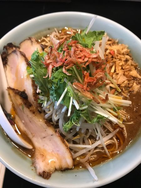 「海老クリーム坦々麺（大盛り）」@JTANの写真