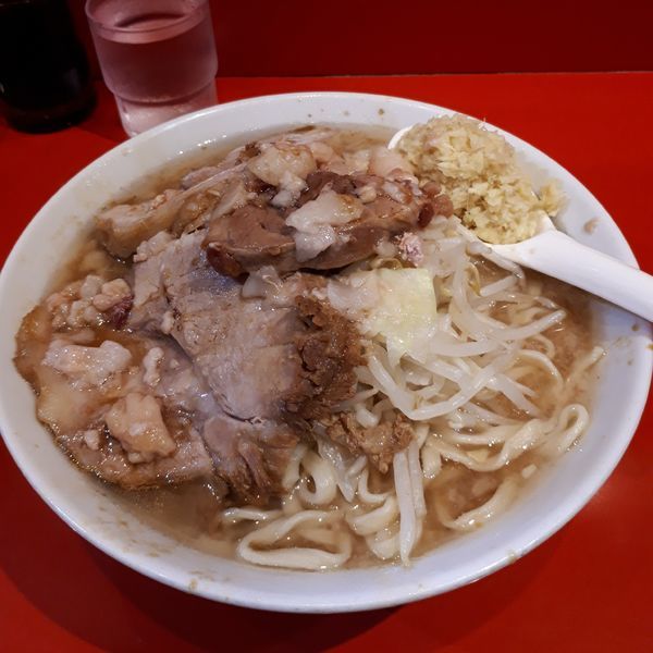 「ラーメン＋ショウガ」@ラーメン二郎 西台駅前店の写真