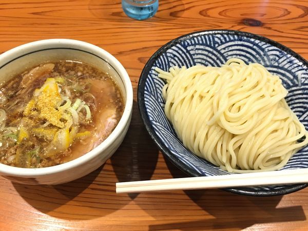 「つけそば ゆず醤油」@麺 一直の写真