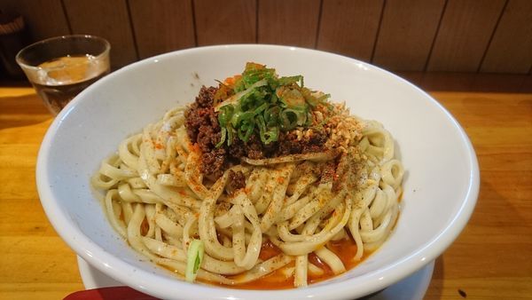 「汁無し担々麺(大盛)」@麺庵ちとせの写真