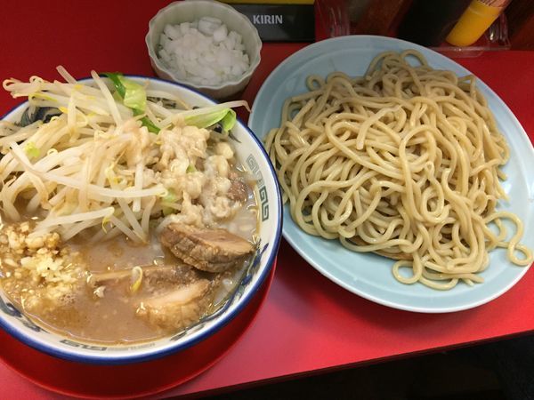 「つけ麺¥800+タマネギ¥50」@麺屋小十郎の写真