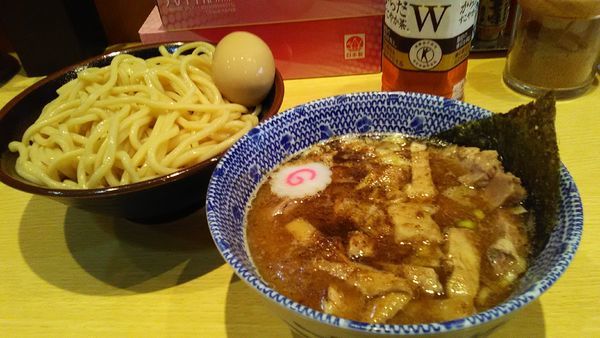 「つけ半チャーシューつけ麺」@くり山の写真