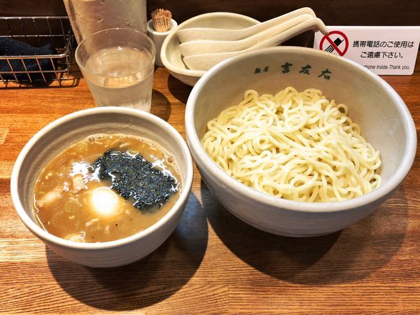 「味玉つけ麺 ¥1,000」@麺屋吉左右の写真