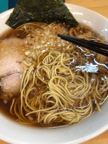 「ラーメン」@らーめんつけ麺 びんびん亭 日野店の写真