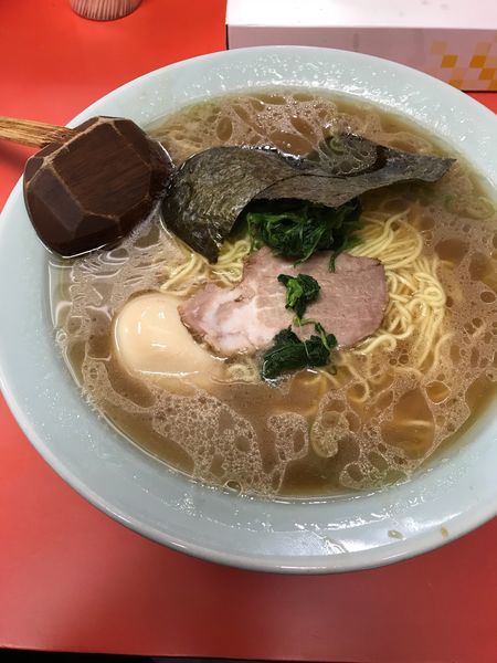 「ラーメン  味玉」@ラーメンショップ 川崎水沢店の写真