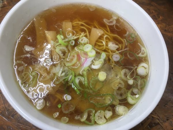 「ミニ餃子5個セット700円（半ラーメン）」@らーめん太陽 高円寺店の写真
