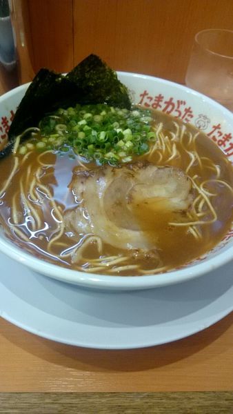 「ラーメン（７１０円）」@九州大分らぁめん たまがった 西口店の写真