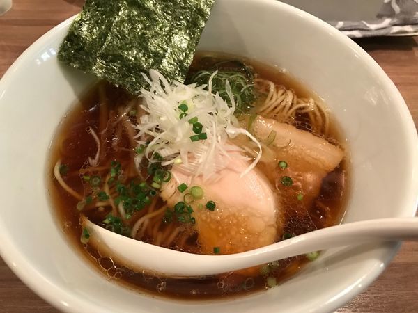 「鶏だしらーめん  醤油  800円」@38 NOODLE KITCHENの写真