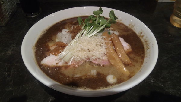 「味噌サンマ節ラーメン （限定）」@中華SOBA にぼ乃詩の写真