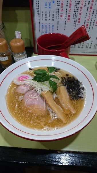 「海老と浅利の塩そば」@溝ノ百合の写真