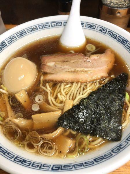 「味玉そば ¥750」@中華そば・つけめん 甲斐の写真